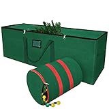 Christmas Tree Storage Bag, Heavy-Duty 600D Oxford Fabric Waterproof, Fits Up to 7.5 ft Artificial...