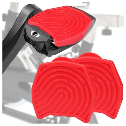 FWUNYVN 3Pcs Bike Pedal Converter Compatible with Peloton & Venzo Bikes,Peloton Pedals Adapter for Regular Shoes Sneakers, Replacement Pedal Plate for Look Delta Pedals, Share for Friends Famil (Red)