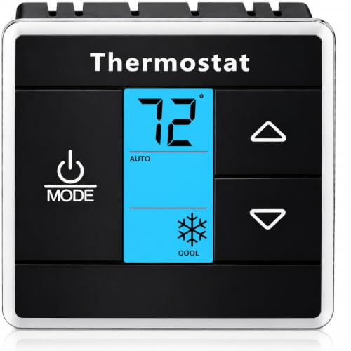 3316250.712 RV Single Zone Thermostat Compatible with Dometic RV Air Conditioner Capacitive Touch Control Digital Display Wall Thermostat for RV Camper Travel Trailer