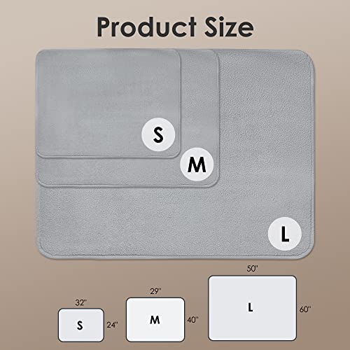 Langsprit Waterproof Dog Blanket for Bed, Couch, Sofa - Waterproof Sherpa Fleece Pet Blankets Furniture Protector for… - Image 3