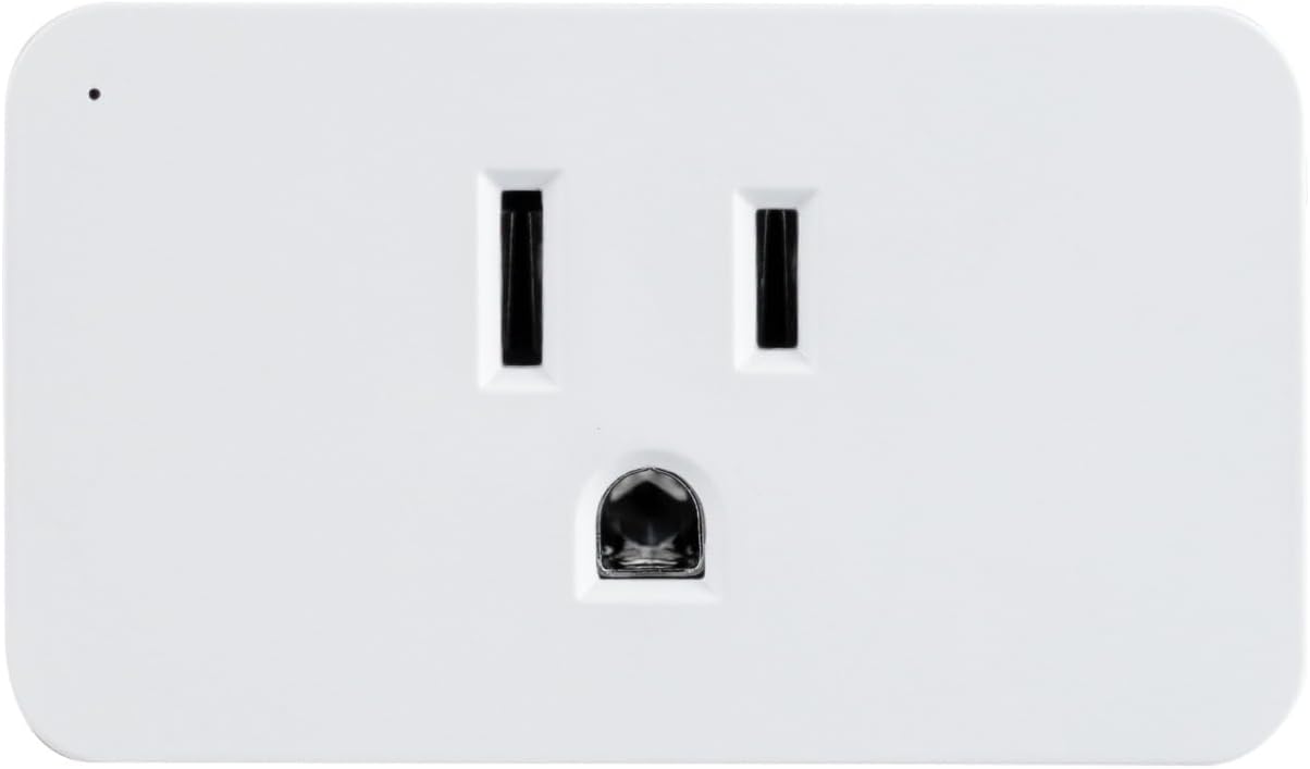 Philips Indoor Matter Smart Plug, 1 Grounded Outlet, White, 1 Pack