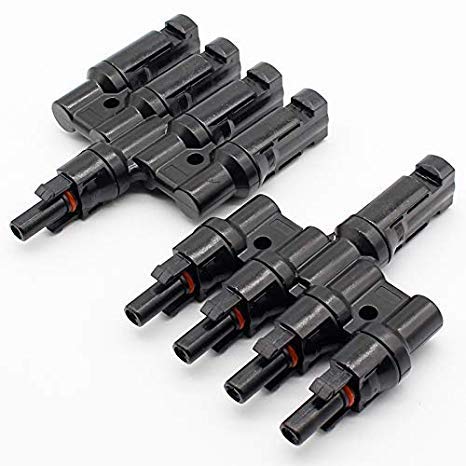 SuRCLe Technology Pvt Ltd MC-4 4 in 1 T Branch Connectors for Solar Panels…