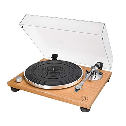 Image of Audio-Technica AT-LPW30TK Fully Manual Belt-Drive Turntable, 2 Speed, Adjustable Dynamic Anti-Skate Control