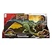 Mattel Jurassic World Rebirth Gigantic Thrashers Tyrannotitian Dinosaur Figure Toy, 2 Tail Activated Rampage Attacks, Digital Play