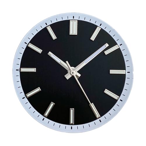 Cadran NH35 texturé 32mm noir bleu vert avec aiguilles PT5000