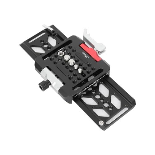 CAMVATE 8" Lightweight Dovetail Plate Set Compatible for ARRI with Safety Design-3822