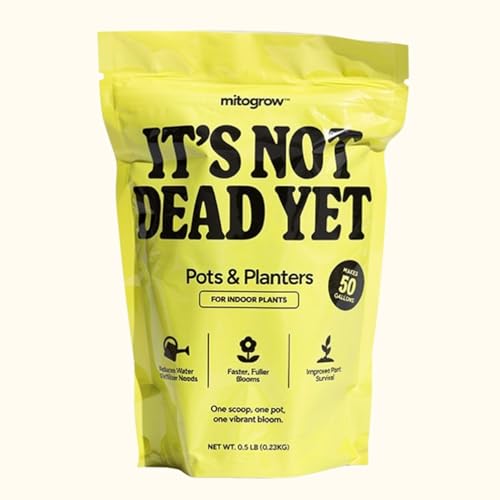 Pots & Planters - Its Not Dead Yet mitogrow Patented Powder Formula Makes 50 Gallons