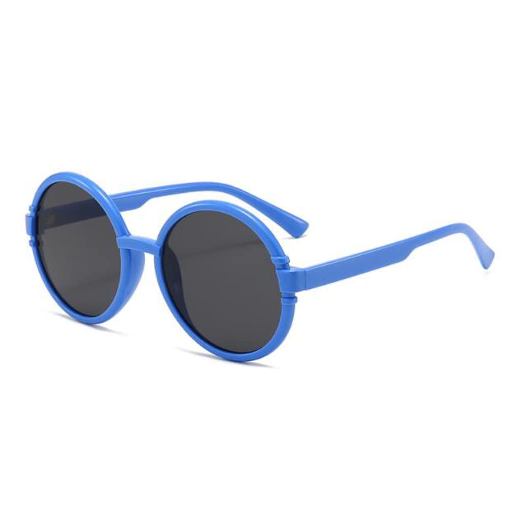 Round Large Frame Sunglasses Retro UV400 Sunscreen Sunglasses for Women and Men