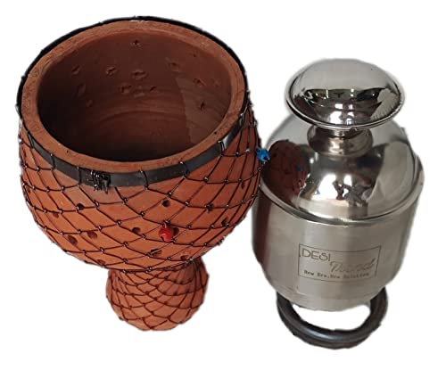 Image of Electric Chilam for Desi Hookah | DESI Trend's - Fully Electric Chillum | Electric Instrument & MUD (Mitti) Chillum Base