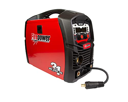 Firepower 1444-3200 Mst-200 3-In1 Mig, Stick, Tig Welding System, 200A, 120-230V, 3/8" Max, Tweco Fusion Mig Gun, Tig Torch, Victor Gf250 Regulator, Clamp, Power Adapter, Wire Spool, Electrode Holder #TOP4
