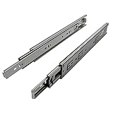 SOTECH 1 Paar Vollauszüge KV1-45-H45-L600-NF 600 mm (eingeschoben) Schubladenschiene kugelgelagert Tragkraft 45 Kg