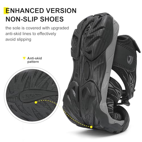 Image of Dannto Women's Sport Hiking Sandals Closed Toe Outdoor Athletic Walking Sandal Lightweight Summer Water Shoes