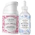 مجموعة كريم الوجه LilyAna Naturals بحجم 1.7 أونصة ومصل الريتينول بحجم 1 أونصة