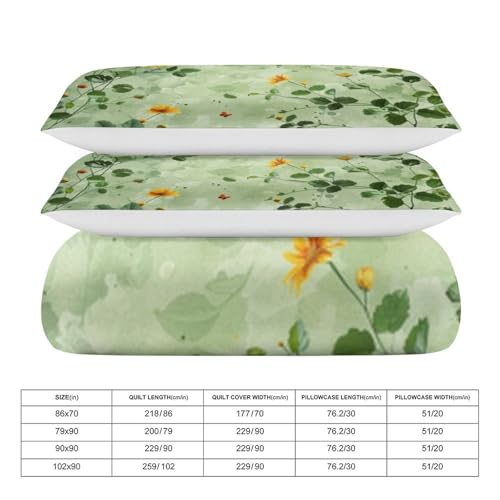 Parure de lit réversible 3 pièces en microfibre rose avec taies - 4