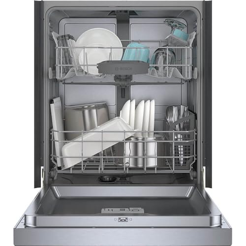 Image of 100 Series 24 in. Stainless Steel Front Control Tall Tub Dishwasher with Hybrid Stainless Steel Tub, 50 dBA