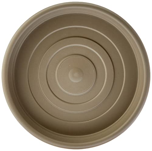 Pincéis Atlas PR6541-1- Prato para Vaso Jardim, Primafer, Concreto,13 x 13 x 2 cm