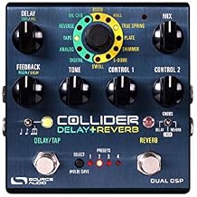 Source Audio Collider Stereo Delay+Reverb Pedal