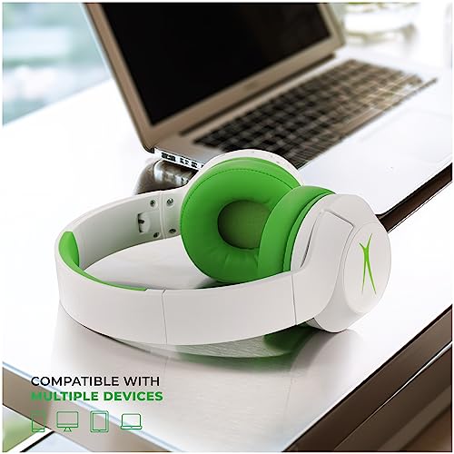 Image of Altec Lansing Kid Safe Noise Cancelling Wireless Headphones 15H Battery, 85dB Volume Limit, Foldable Design Powerful Sound, Active Noise Cancellation Perfect for Kids Ages 7+