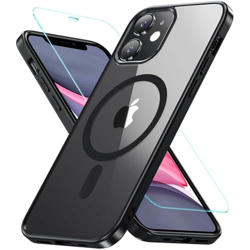 Coque iPhone 11 transparente magnétique pour support voiture et sport antichoc