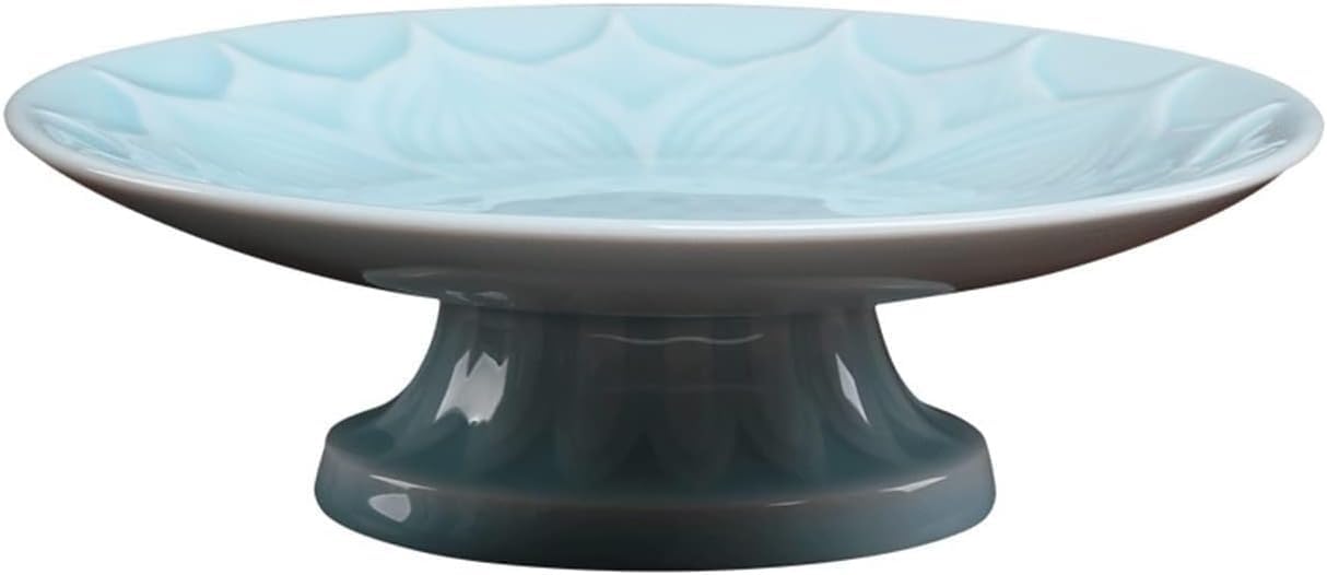 Ceramiczne tacki na owoce i talerze naczynia na imprezy miski do serwowania przekąsek eleganckie elementy do jadalni uniwersalne talerze deserowe do rozrywki