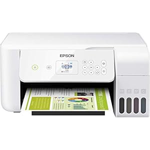Epson EcoTank ET-2726 navulbare 3-in-1 inktstraal, multifunctioneel apparaat (afdrukken, scannen, kopieerapparaten, DIN…
