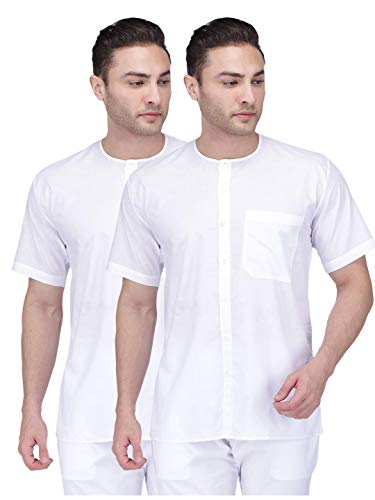 Image of Rajubhai Hargovindas Men's Cotton Superfine Front Open Kurta