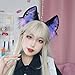 Faux Wolf Ears Headwear Faux Fur Headbands Headdress Halloween Fox Cosplay Costume Accessories for Women