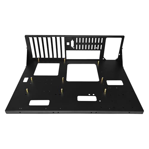 Banco de pruebas DIY para PC, chasis abierto para placas base E-ATX/ATX/Micro-ATX/ITX, diseño abierto para disipación térmica, accesorios para placas base y SSD miniatura 3