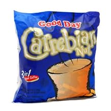 Good Day Carrebian Nut Coffee 600 Gram 21.16 Oz Instant Hazelnuts Flavor 30-ct @ 20 Gram Pack of 2