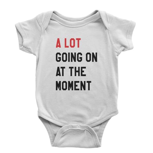 A Lot Going On at The Moment New ERAS Infant One-Piece Bodysuit, Soft Cotton