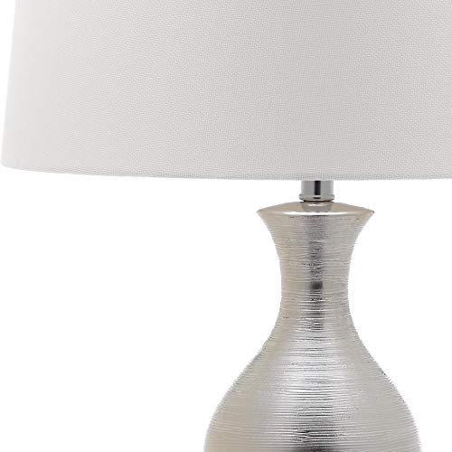 Lámpara de Mesa SAFAVIEH Plateada 31 Pulgadas LED miniatura 3