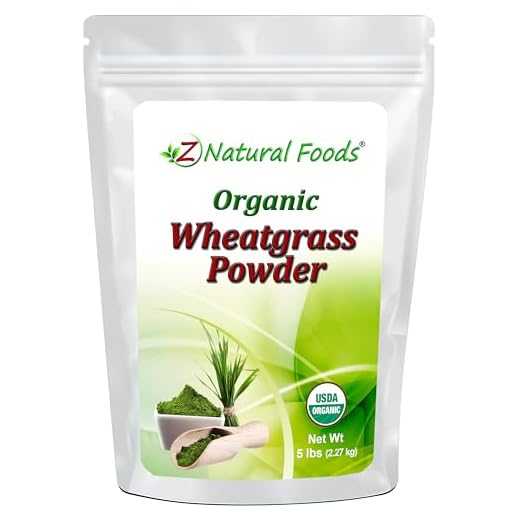 Organic Wheatgrass Powder - 5 lb Bulk Size