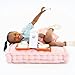 Play Maysie Portable Miniature Dollhouse - Creative Play for Home or Travel Toy - As Seen on Shark Tank - Doll Floors Wooden Furniture Accessories - Screen Free Activities for Kids - Home CASE