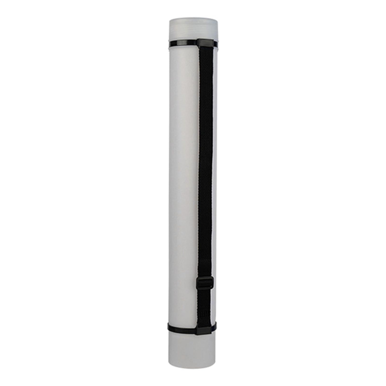 Buxuaaaa White Round Poster Tube Extendable Poster Storage Holder Transport Tube Telescoping Telescoping Holder Round