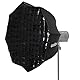 Godox Softbox AD-S60S 60cm Octagon Soft Box, Kompatibel mit Goodx Mount LED-Videolicht und Blitz AD300Pro, AD400Pro, ML100BI, ML60IIBI, ML100R, ML60, ML30 und mehr