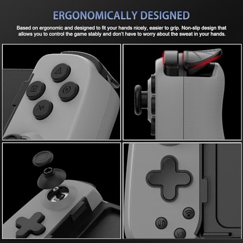 Koiiko Wireless Controller For Iphone/Android/Pc/Ipad/Tablet/Appl Arcade Mfi Games/Switch/Ps4 thumb #5