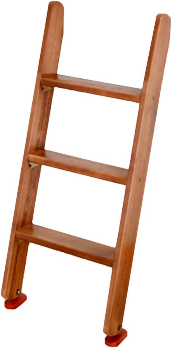 Escalera para Literas Escalera para Literas Escalera para Literas Dobles de Madera Maciza, Escalera para Literas de 3/4/5 escalones con Almohadillas de Goma Antideslizantes (Tamaño: 100 cm/3