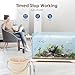 AKKEE Aquarium Vacuum Gravel Cleaner, 36W Fish Tank Gravel Cleaner Vacuum for Water Changer 8 in 1 Multifunctional with Timed Off Waterproof Wash Sand Water Filter Circulation Aquarium Vacuum Cleaner