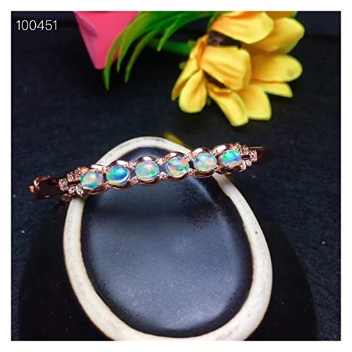 Meilleur cadeau en opale réelle et argent 925 à la mode - 2
