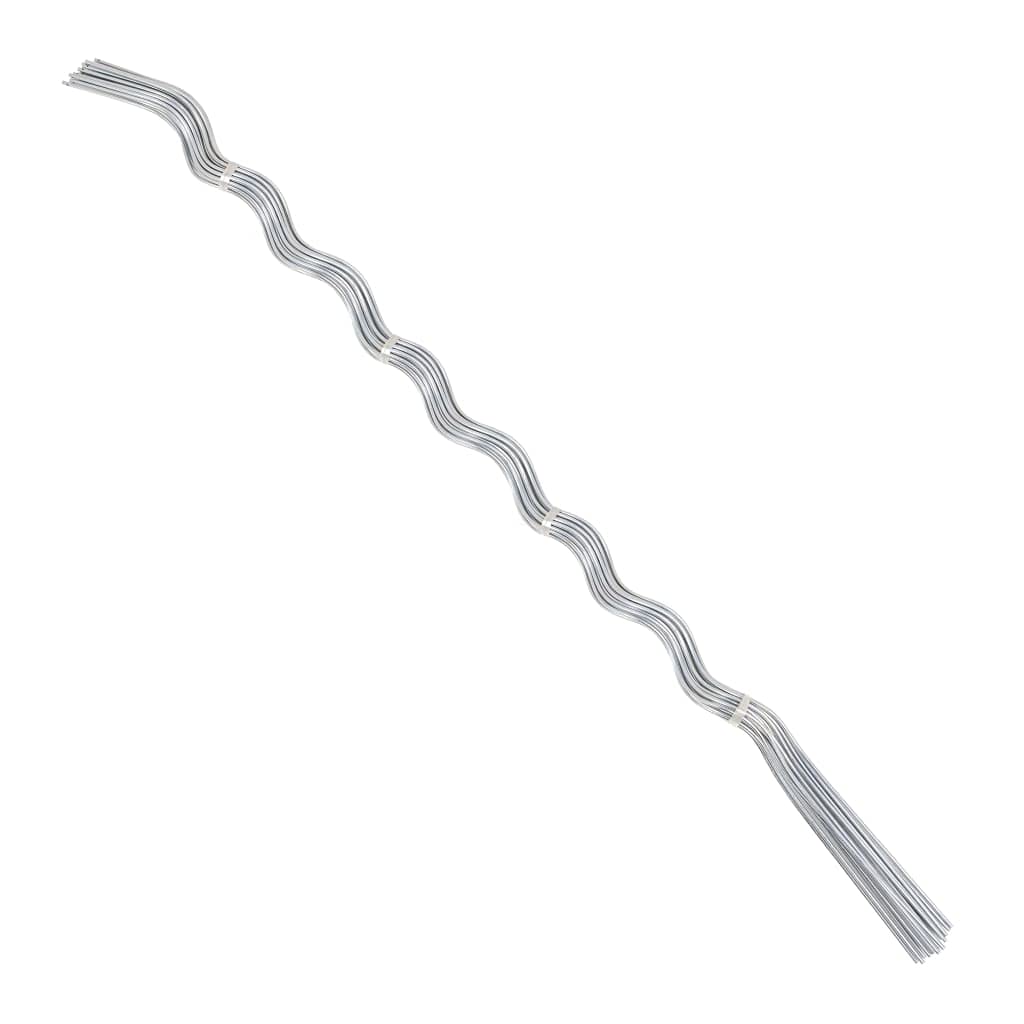 Spiralne pręty do pomidorów, 20 szt. 170 cm / 110 cm (długość), 6 mm (grubość), w pełni ocynkowane, do pomidorów, pnączy, stal, profesjonalna jakość, spirala do pomidorów