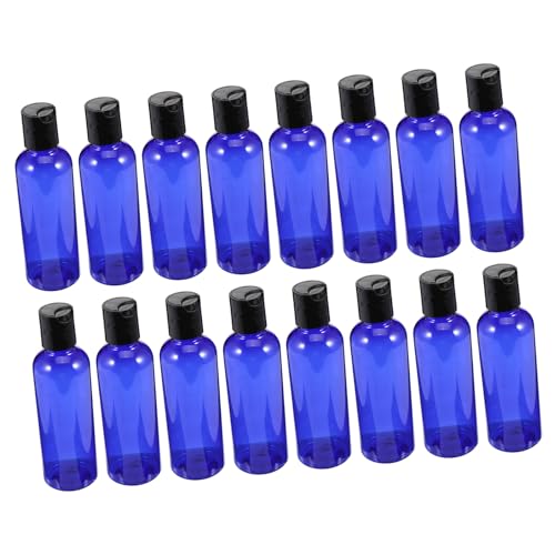 BESTYASH 16pcs Refillable Travel Bottles Leak Emulsion Containers with Press Cap for Toiletries Portable and Reusable Lotion Bottles for All Liquid Needs