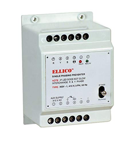 Ellico Nsv -1 Single Phasing Preventor White (Pack Of 4)