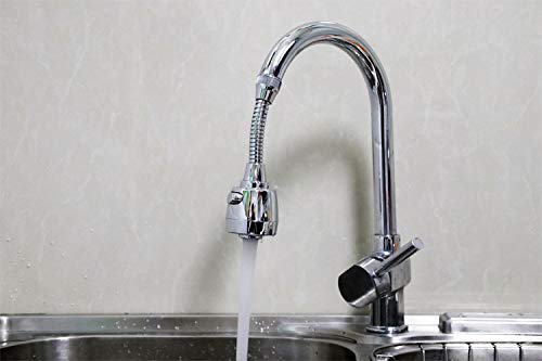 Preisvergleich Produktbild SGDBBR Umbau-Wasserhahn, Duschkopf, Gemüsespüle, Waschbecken, spritzwassergeschützter Kopf, Geschirrspüldüse, 360-Grad-Kompressor, C-Verlängerungsrohr-Sprudler, Sende-Anschluss