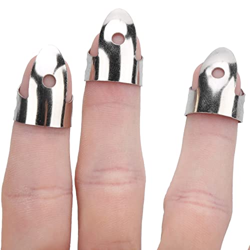 Médiators, Banjo Finger Picks Pick Finger Cots Metal Index Finger Picks Guitar Pick Collier Accessoires de guitare pour… - Les Beatles, Paul McCartney, John Lennon, RIngo Starr, George Harrison Médiators, Banjo Finger Picks Pick Finger Cots Metal Index Finger Picks Guitar Pick Collier Accessoires de guitare pour… – Image 4