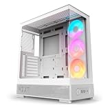 NZXT S5 RGB ATX Compact White Dual Tempered Glass 360mm RGB