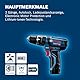 Bosch Professional 12V System Akku Schlagbohrschrauber GSB 12V-15 (Bohr-Ø Holz max: 19 mm, inkl. 2x 2.0Ah Akku + Ladegerät, 2x Bohrer-Set, 1x Bit-Set, Werkzeugtasche) - Amazon Exclusive