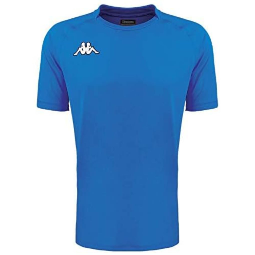 Kappa Telese Camiseta, Hombre, Azul, 12Y