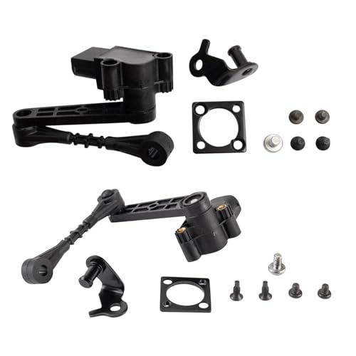 TRQ Front Ride Leveling Height Sensor Driver & Passenger Side Compatible with 2006-2009 Land Rover Range Rover Sport