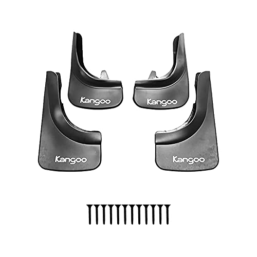 ACPA AUTO Pour Renault Kangoo Bavettes garde-boue pour l'avant et l'arrière 4 pièces Cover