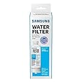 SAMSUNG Genuine Filter for Refrigerator Water and Ice, Carbon Block Filtration, Reduces 99% of Harmful Contaminants for Clean, Clear Drinking Water, 6-Month Life, HAF-QIN/EXP, 1 Pack